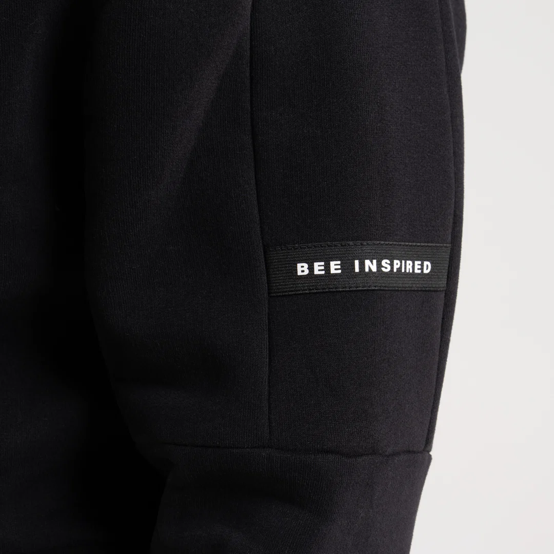 Neto Overhead Hoodie - Black - Image 4