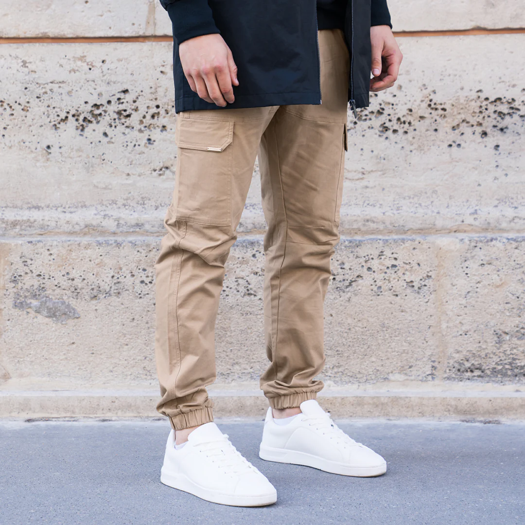 Rivero Cargo Pants - Taupe - Image 9