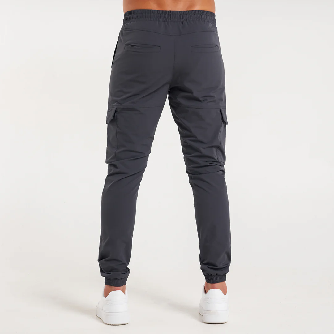 Rivero Tech Cargo Pants - Charcoal - Image 7